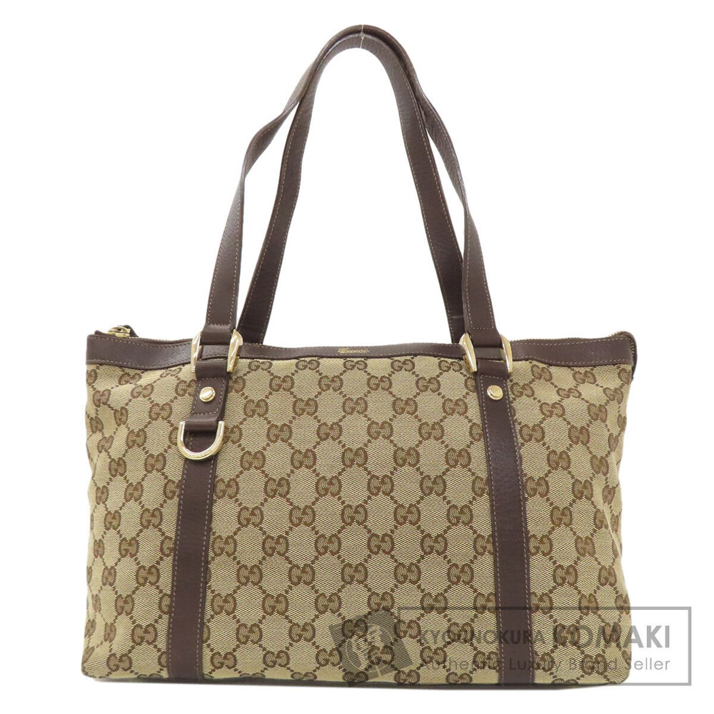 Gucci Abbey GG Tote Bag Canvas - Picture 1 of 11